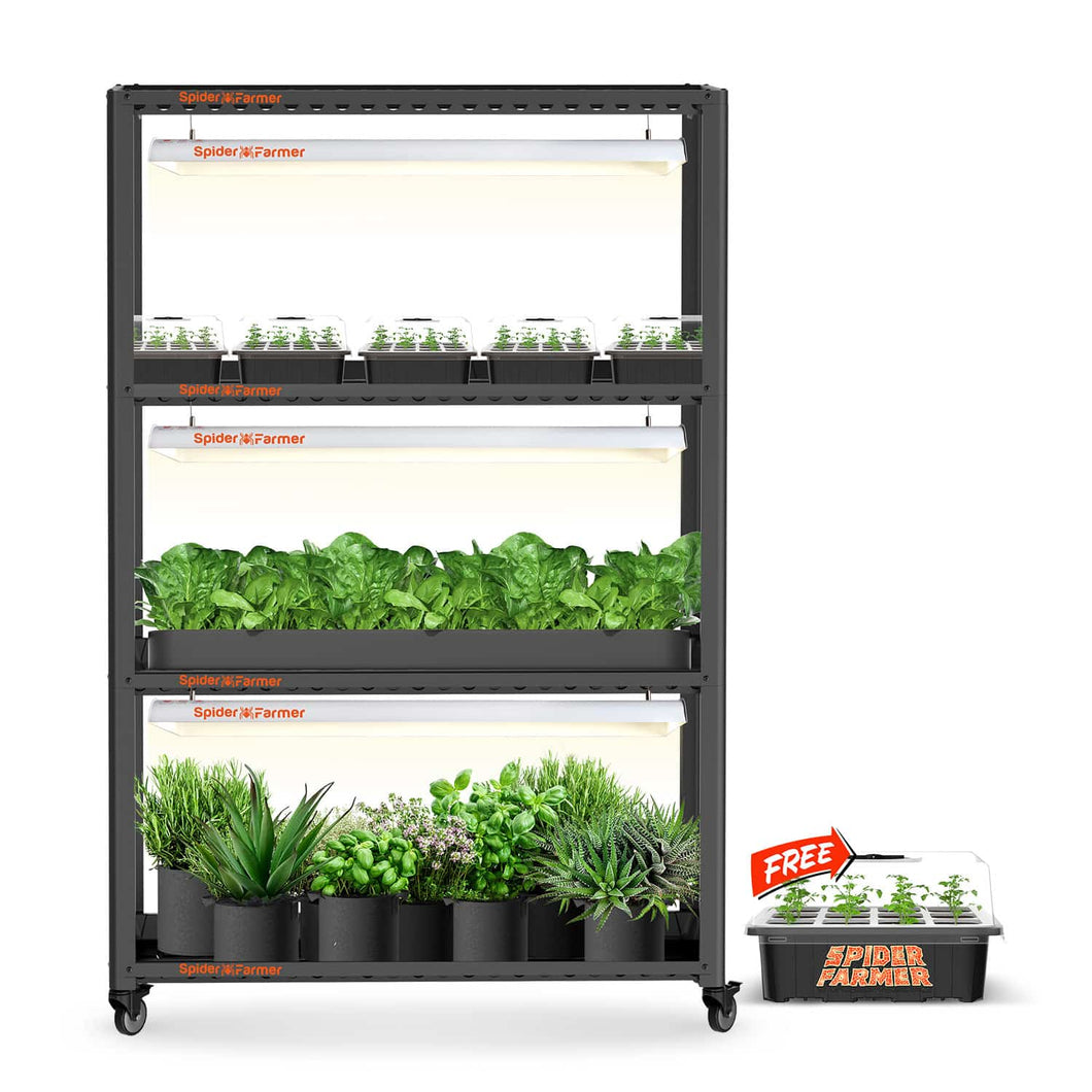 Spider Farmer SF600 Grow Kast Indoor Plant Shelve
