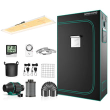 Load image into Gallery viewer, Mars Hydro TSL 2000 LED Grow Light + 120x60x180cm Indoor Grow Tent Kits With Speed Controller
