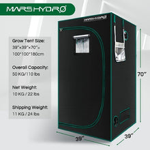 Load image into Gallery viewer, Mars Hydro Homegrow tent 100x100x180
