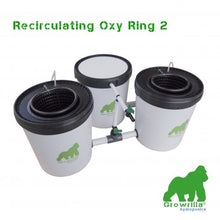 Load image into Gallery viewer, Growrilla Hydroponic RDWC OXY-RING 2-bucket system 

