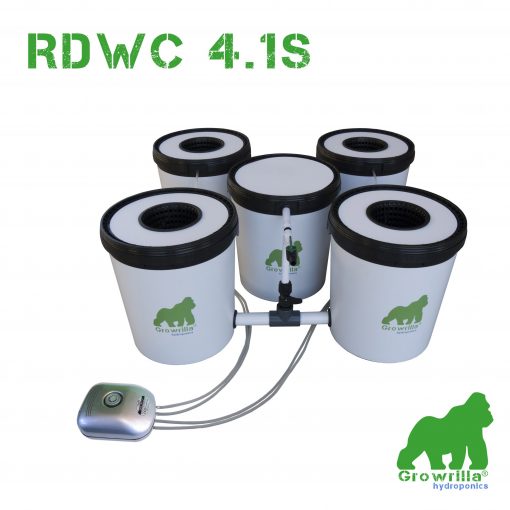 Growrilla Hydroponic RDWC 4.1S Eimersystem 