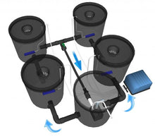 Load image into Gallery viewer, Growrilla Hydroponic RDWC 4 bucket system 
